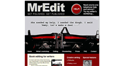 Desktop Screenshot of mr-edit-literary-services.co.uk