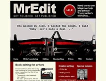 Tablet Screenshot of mr-edit-literary-services.co.uk